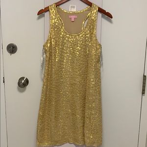 FINAL PRICE Metallic dress